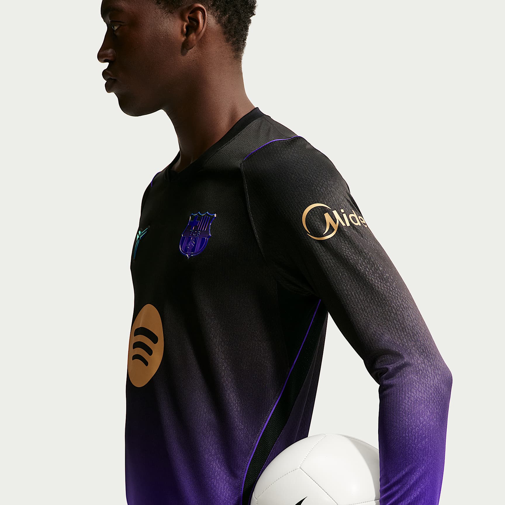 Camisa Manga Longa Nike Barcelona 2026/27 II - imagem 3