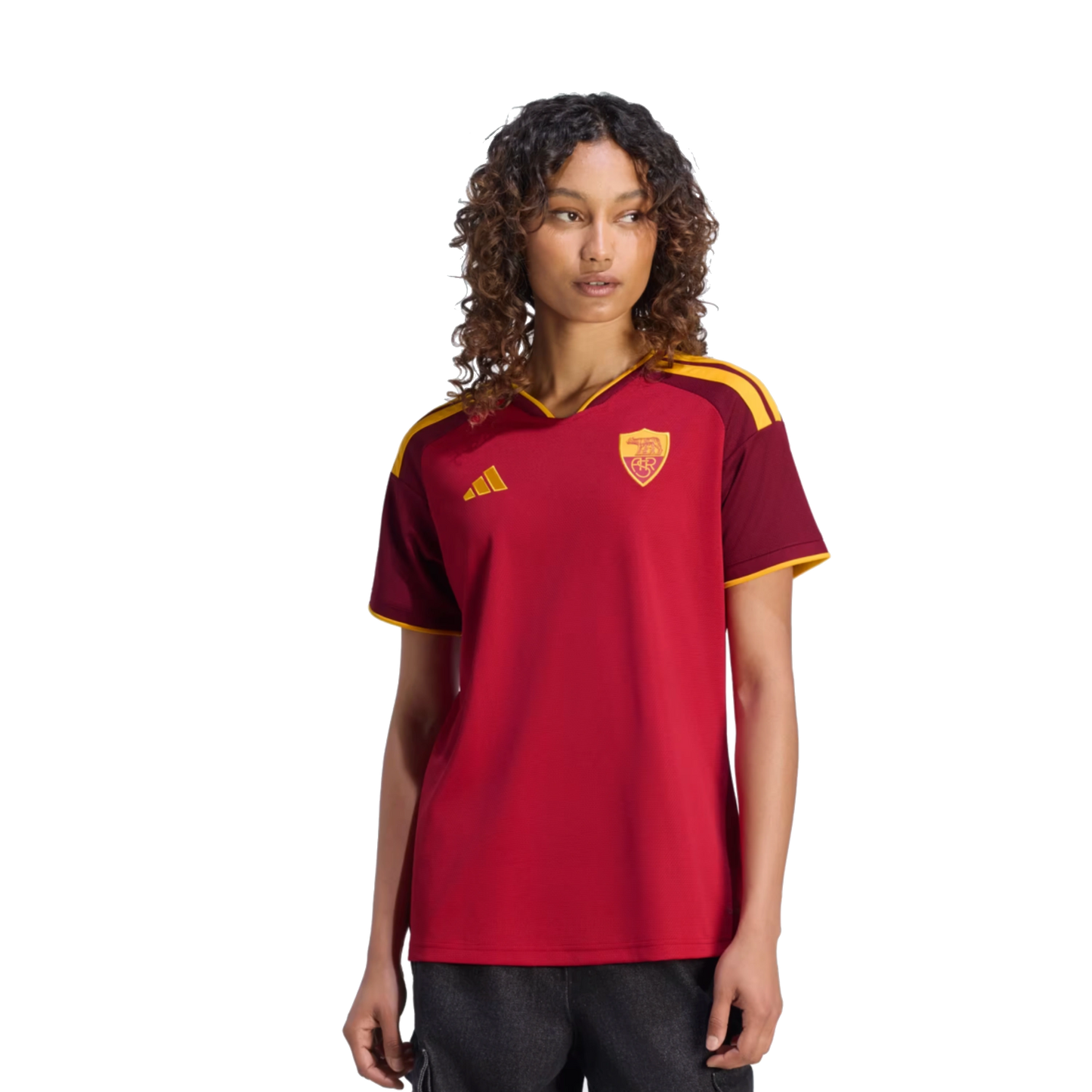 Camisa Feminina Adidas AS Roma 2026/27 I - imagem 3
