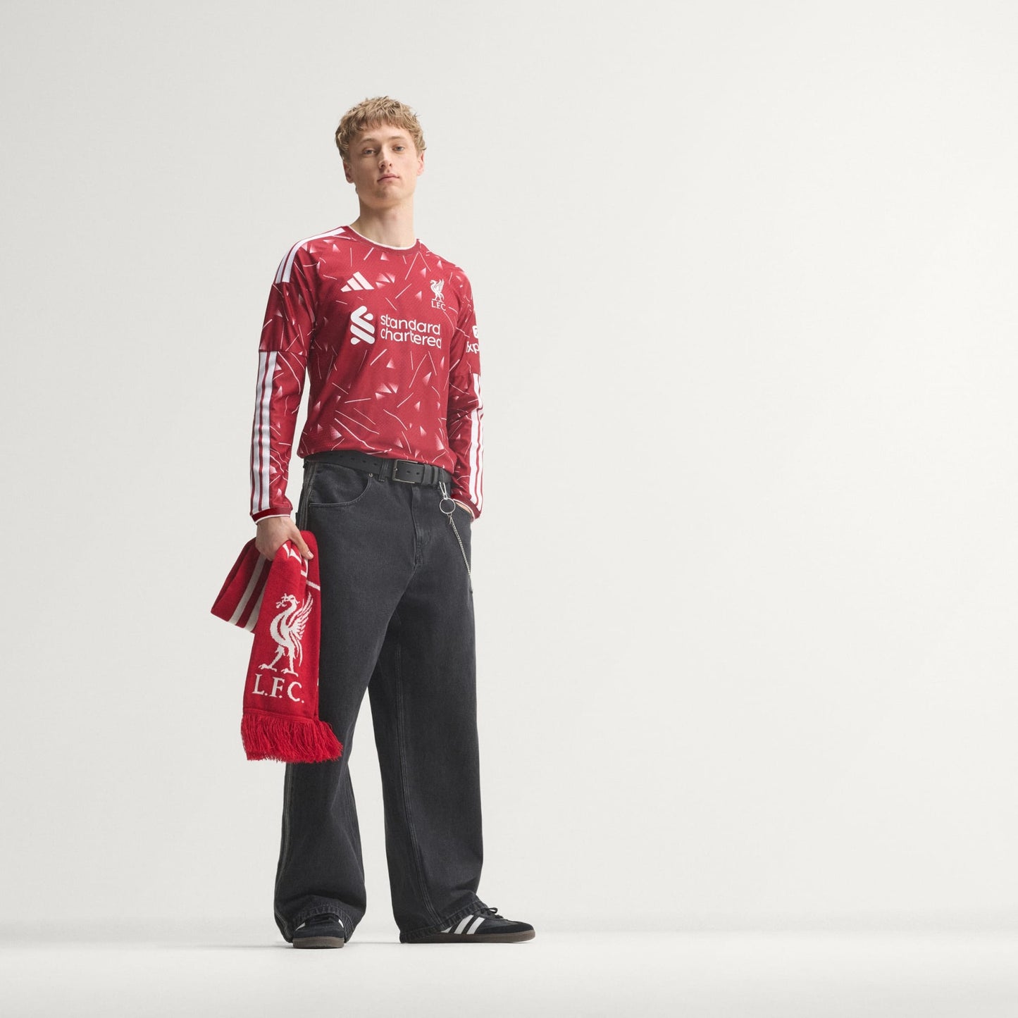 Camisa Manga Longa Adidas Liverpool 2026/27 I Jogador - imagem 6