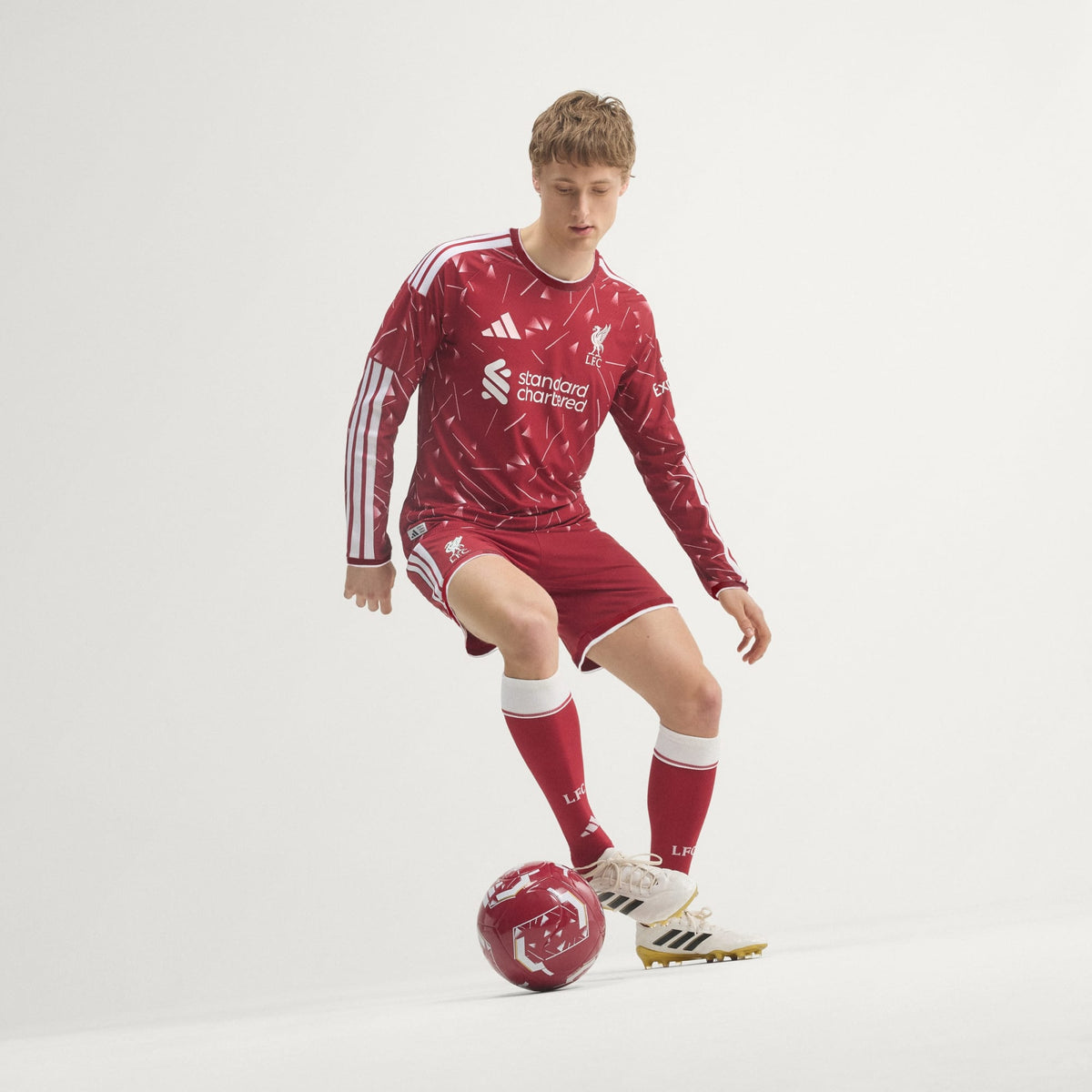 Camisa Manga Longa Adidas Liverpool 2026/27 I Jogador - imagem 10