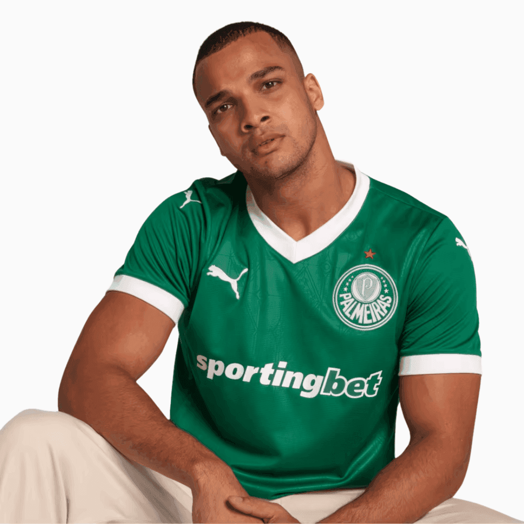 Camisa Puma Palmeiras 2025/26 I - R. Veiga N° 23 - imagem 5