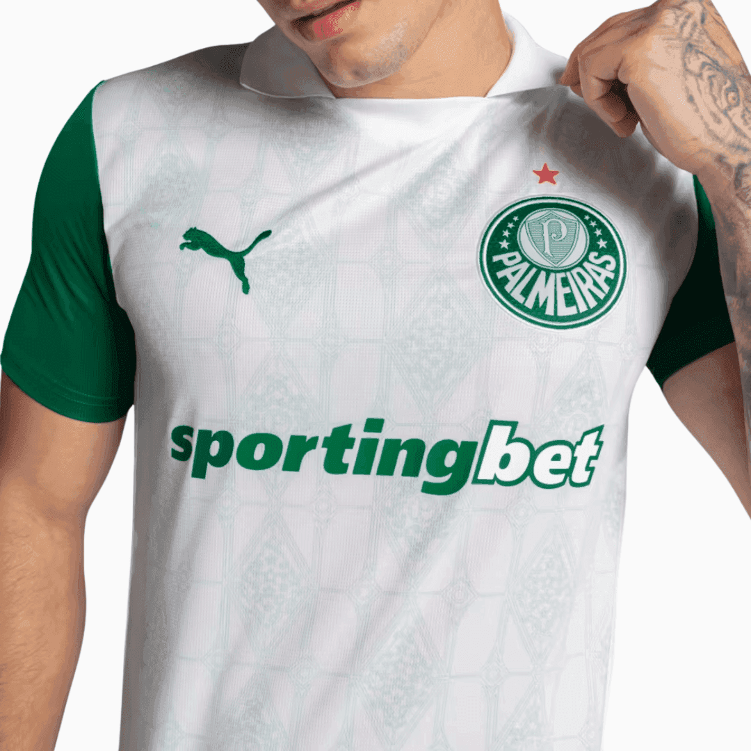 Camisa Puma Palmeiras 2025/26 II - Piquerez N° 22 - imagem 3