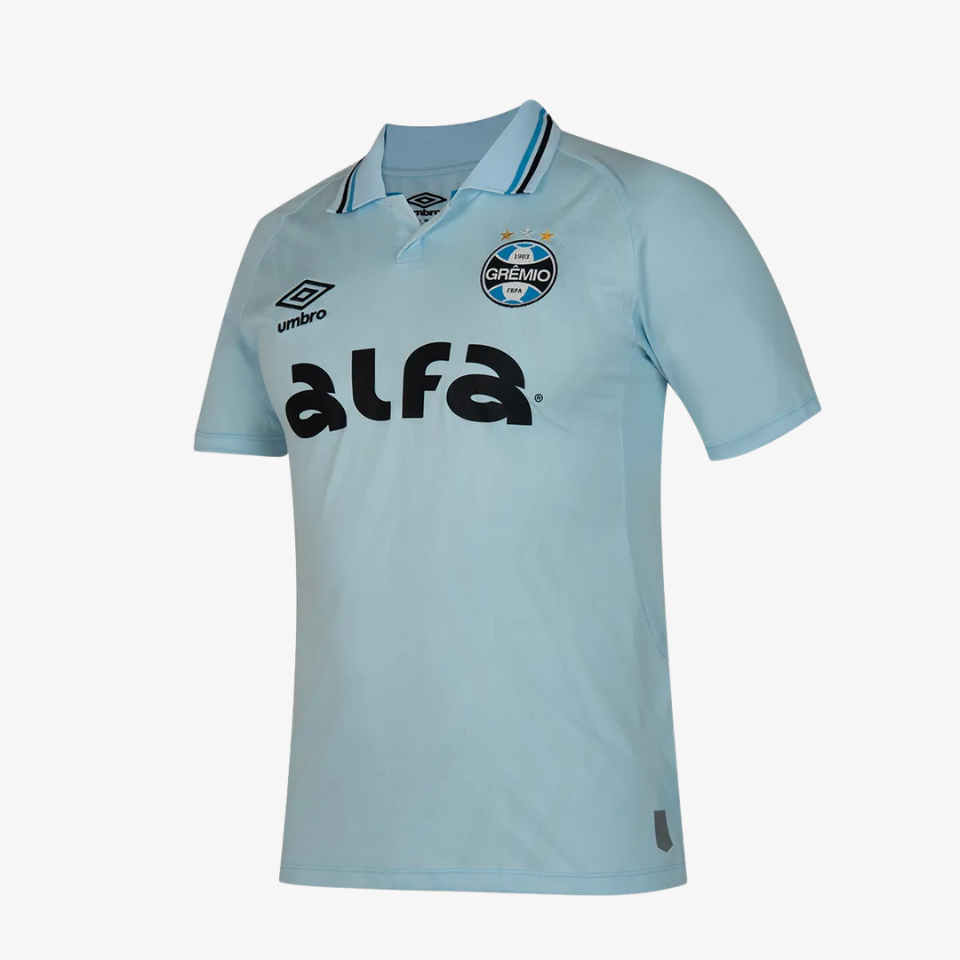 Camisa Umbro Grêmio 2025/26 II Azul Celeste - imagem 2