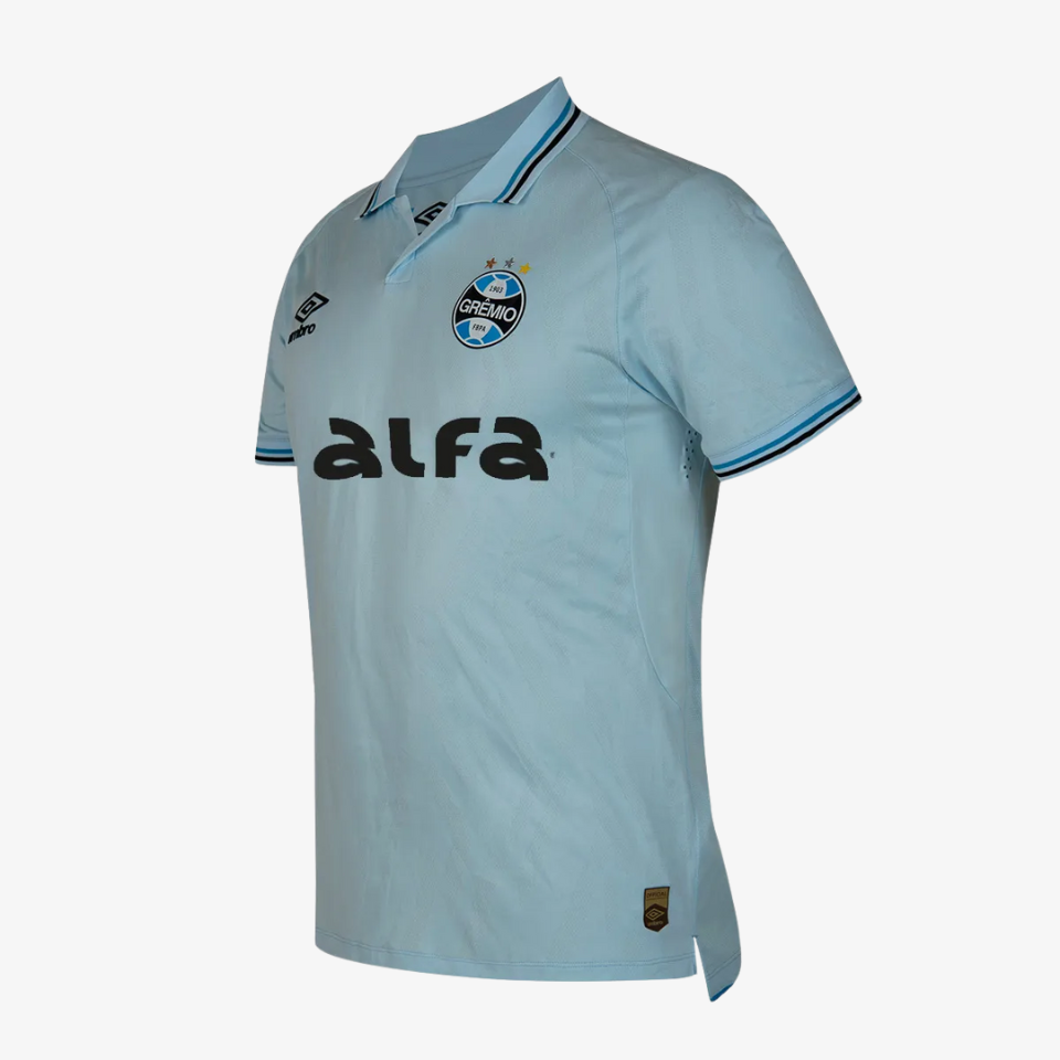 Camisa Umbro Grêmio 2025/26 II Azul Celeste Jogador - imagem 2