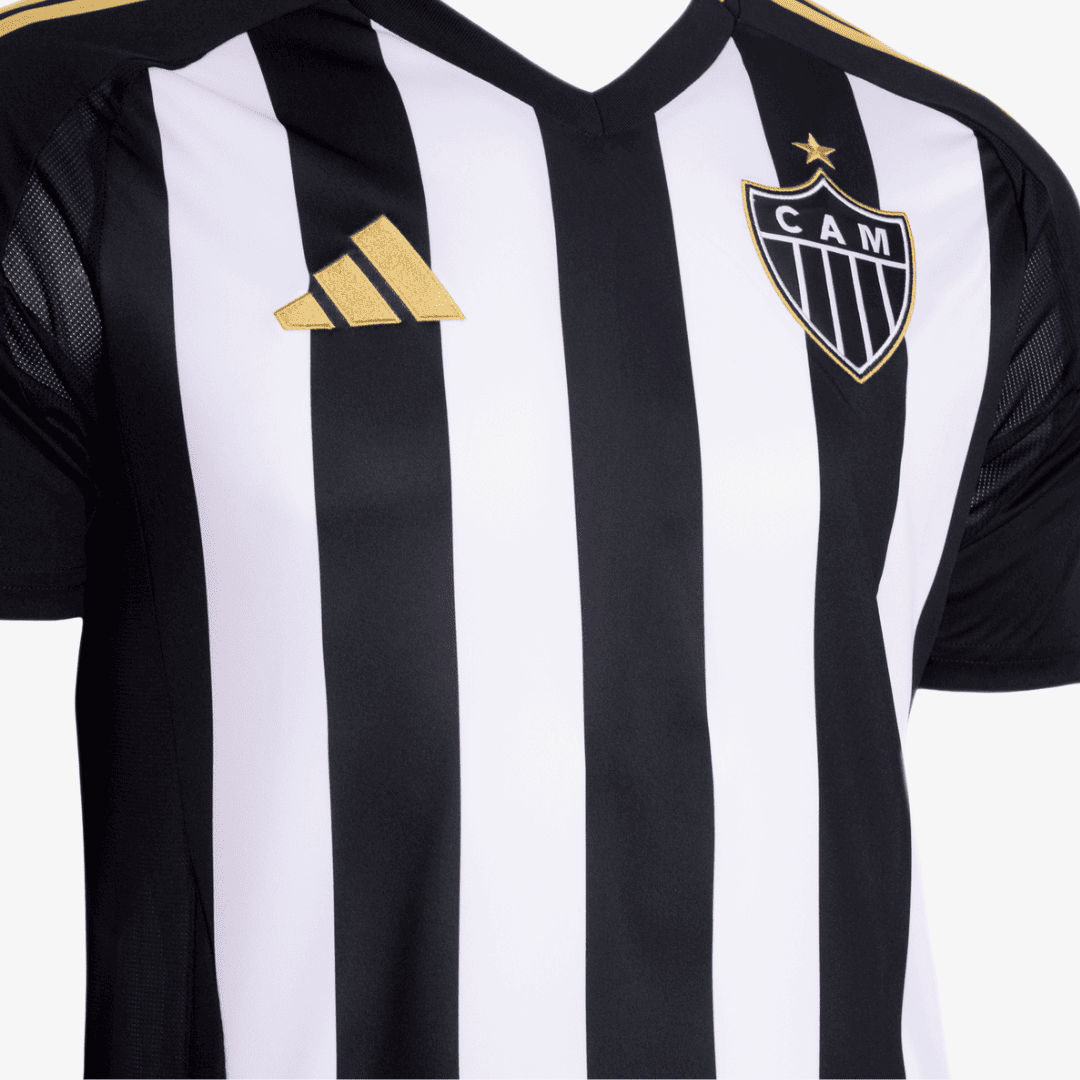 Camisa Adidas Atlético Mineiro 2025/26 I FAUSTO VERA N° 8 - imagem 3