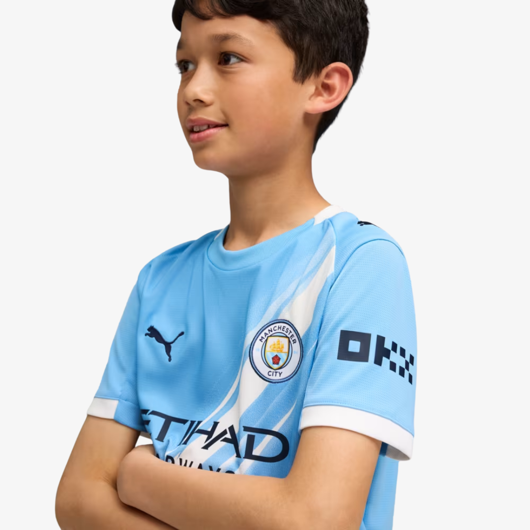 Conjunto Infantil Puma Manchester City 2025/26 I - imagem 3