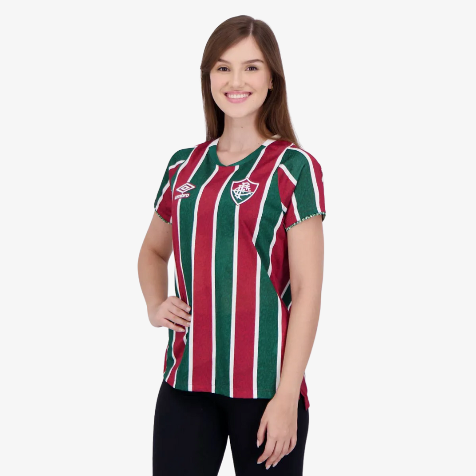 Camisa Feminina Umbro Fluminense 2024/25 I - imagem 3