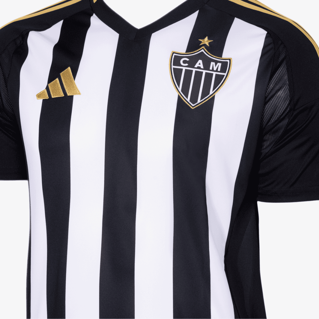 Camisa Adidas Atlético Mineiro 2025/26 I G. MENINO N° 25 - imagem 4