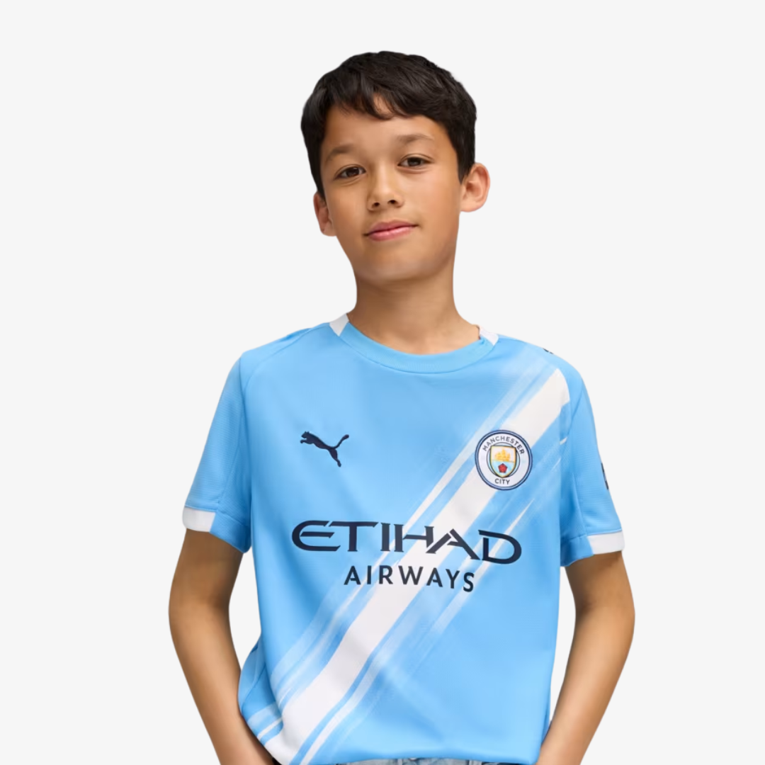 Conjunto Infantil Puma Manchester City 2025/26 I - imagem 2