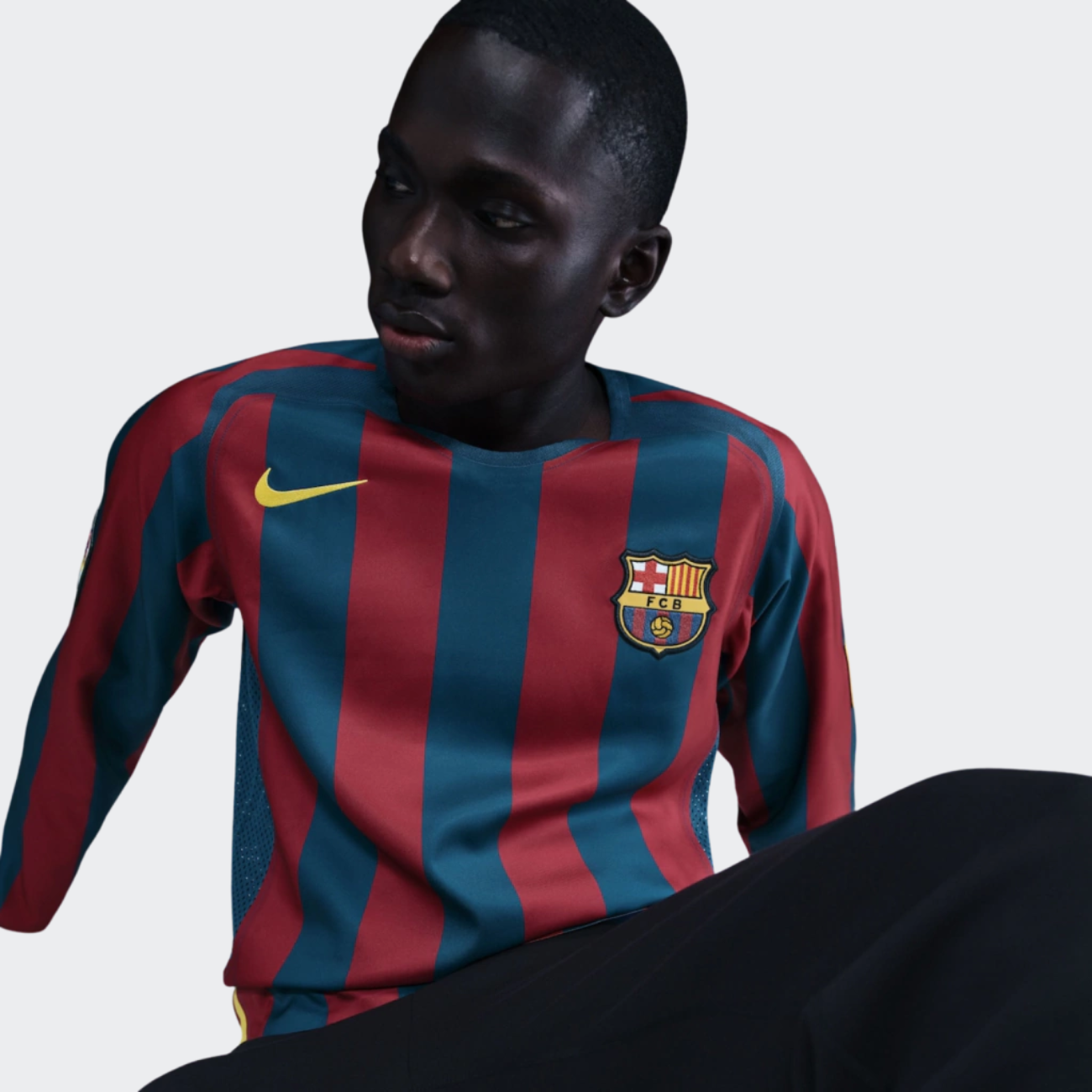Camisa Barcelona Retrô Home 2005/2006 Torcedor Nike Masculino - imagem 4