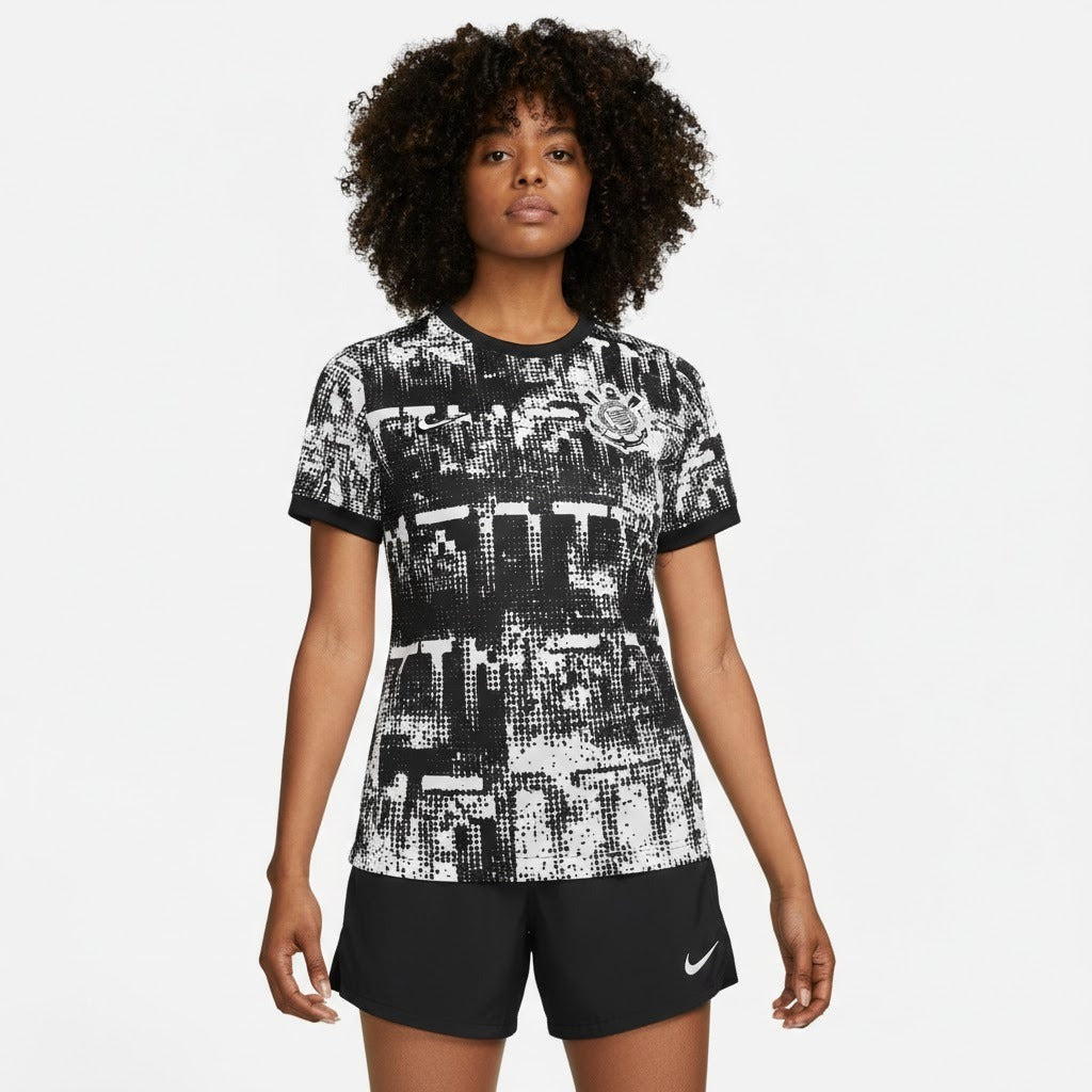Camiseta Corinthians Feminina 2026 Pré-Jogo - imagem 3
