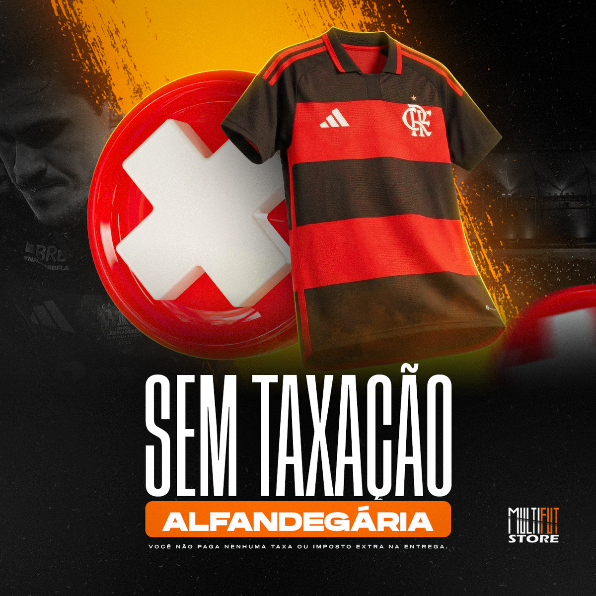Compra sem taxa extra na MultiFut Store