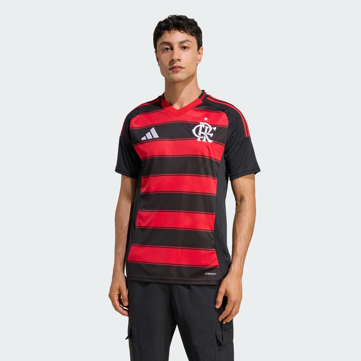 Camisa Adidas Flamengo 2025/26 I B. HENRIQUE N° 27 - imagem 4