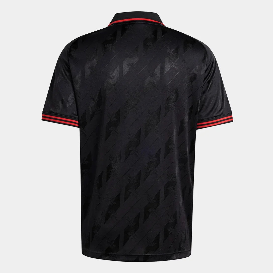 Camisa Flamengo Lifestyler 25/26 Adidas Masculina - Preto - imagem 5