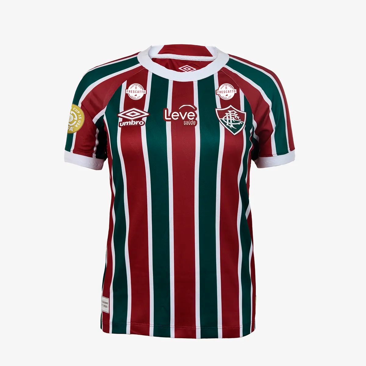 Camisa Feminina Umbro Fluminense 2025/26 I Com Patrocinios - imagem 6