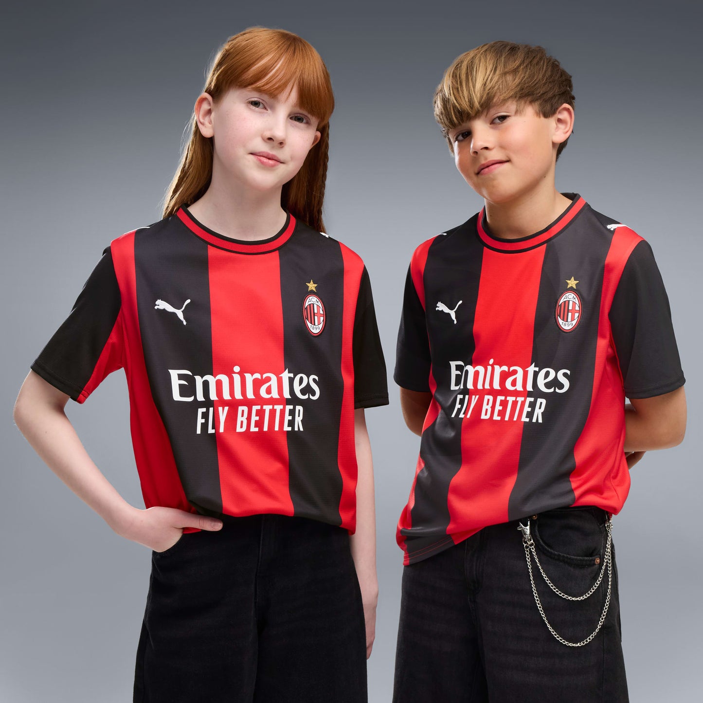 Conjunto Infantil Puma AC Milan 2026/27 I - 3