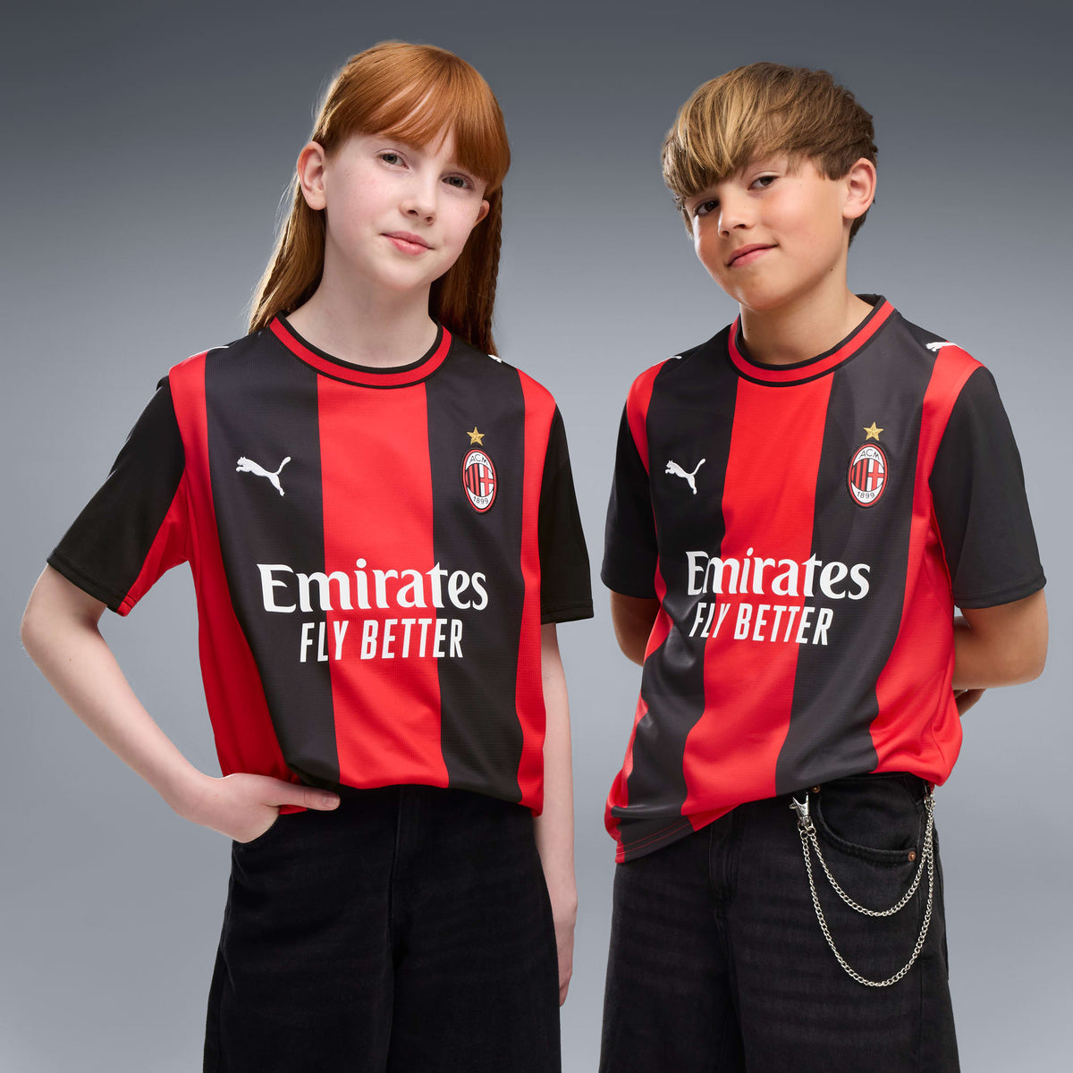 Conjunto Infantil Puma AC Milan 2026/27 I - 3