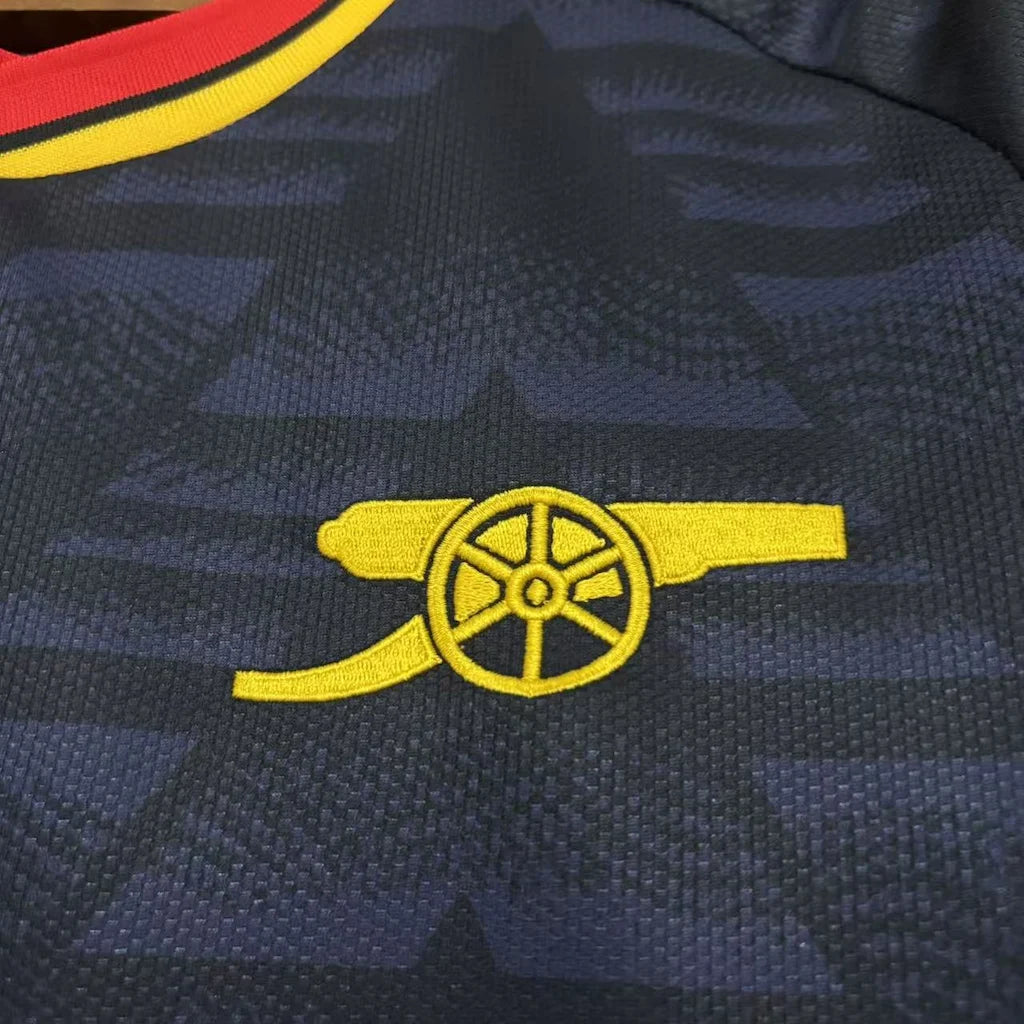 camisa arsenal ii feminina 26/27 azul