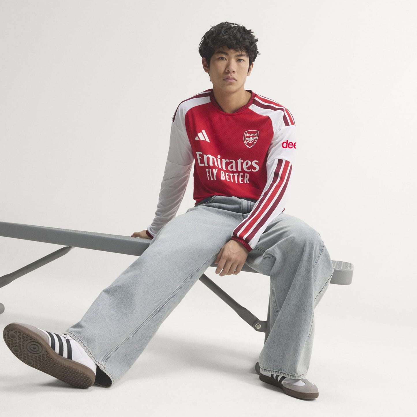Camisa Manga Longa Adidas Arsenal 2026/27 I - 6