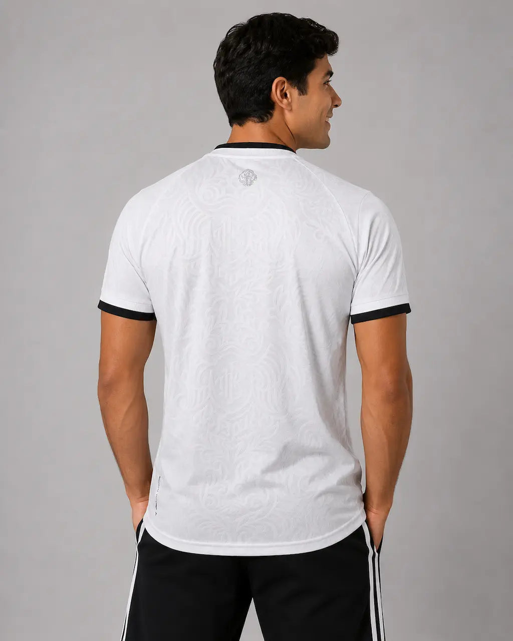 camisa 3 botafogo 26/27 branca vbet de costas