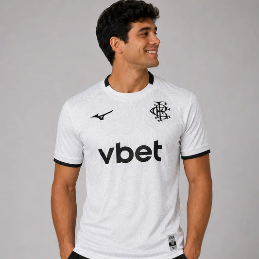 camisa 3 botafogo 26/27 branca vbet de frente