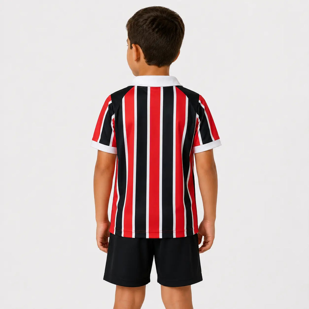 Conjunto Infantil São Paulo 2026/27 II de costas
