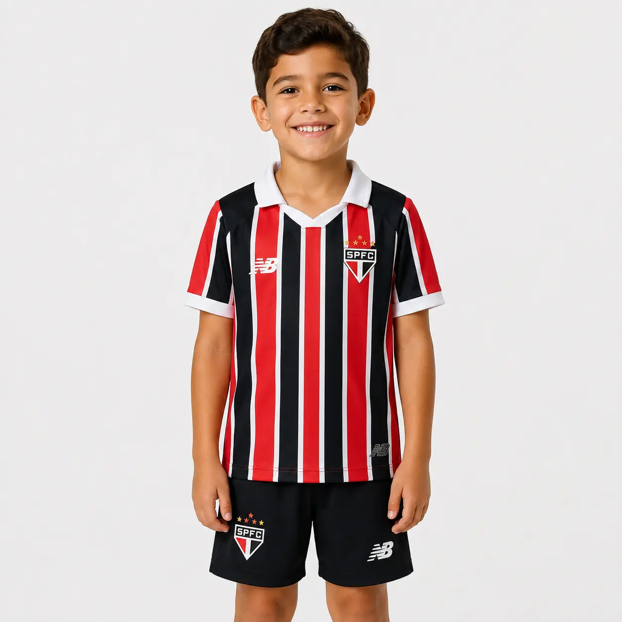 Conjunto Infantil São Paulo 2026/27 II frente