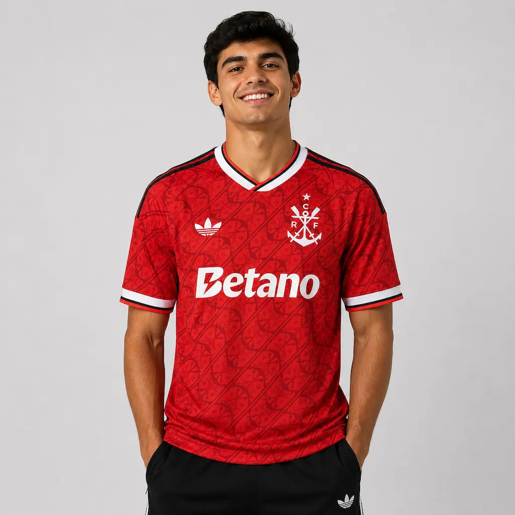 Camisa Adidas Flamengo 2026/27 III de frente