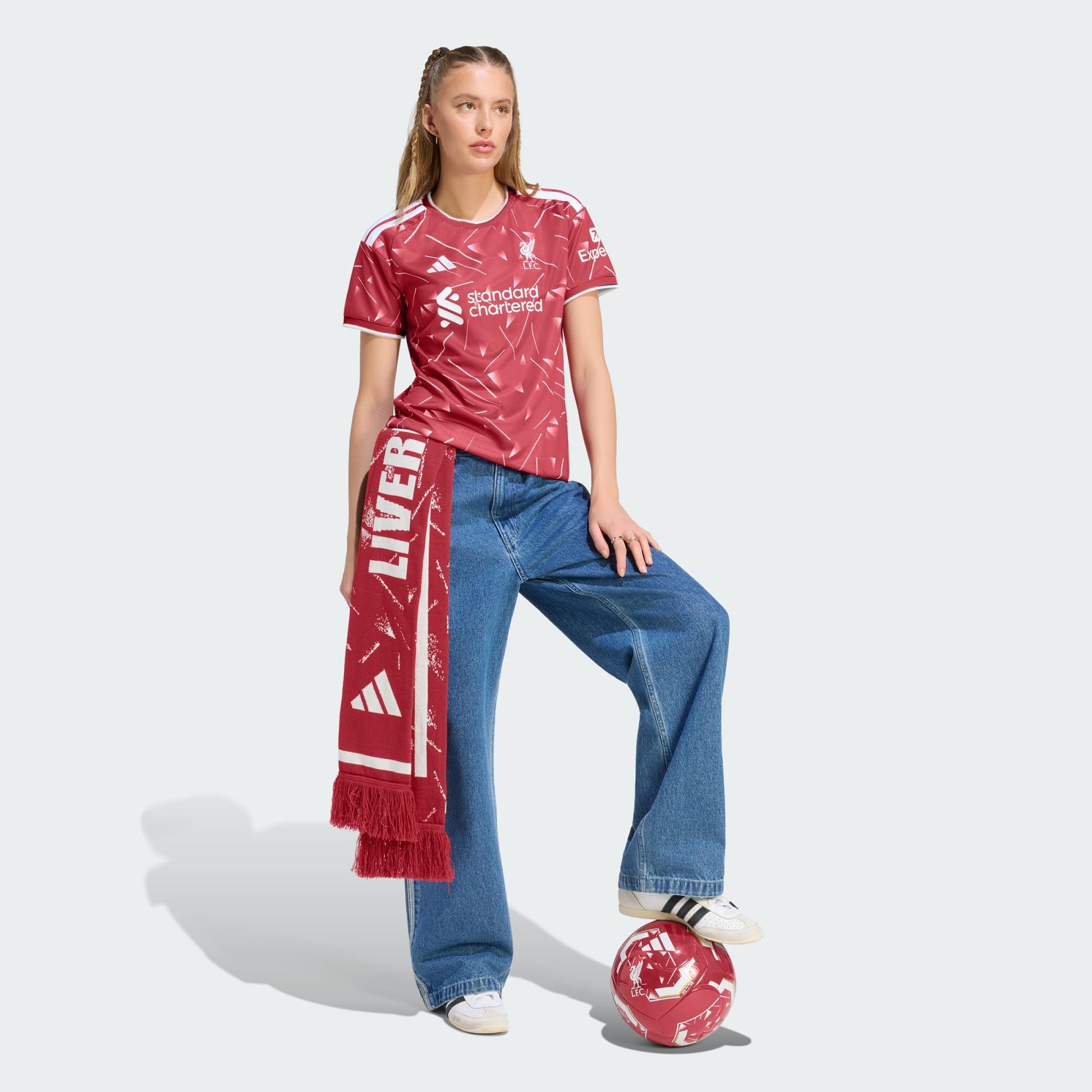 Camisa Feminina Adidas Liverpool 2026/27 I - 3