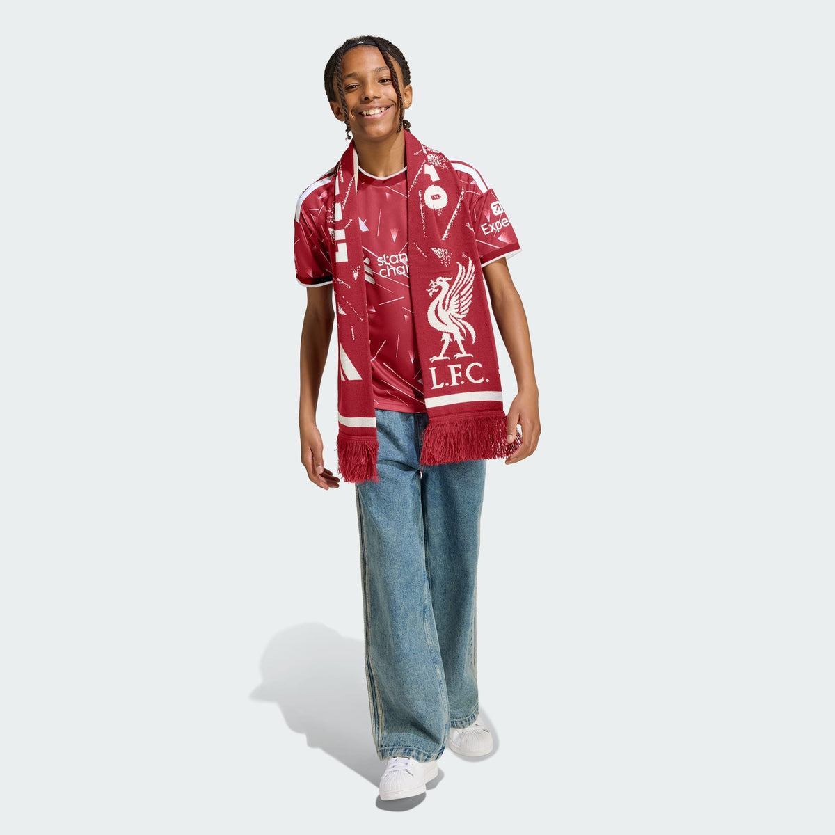 Conjunto Infantil Adidas Liverpool 2026/27 I - 7