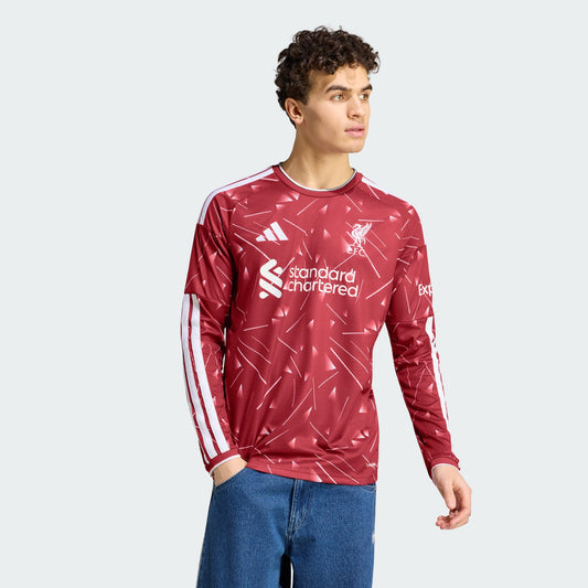 Camisa Manga Longa Adidas Liverpool 2026/27 I - 3