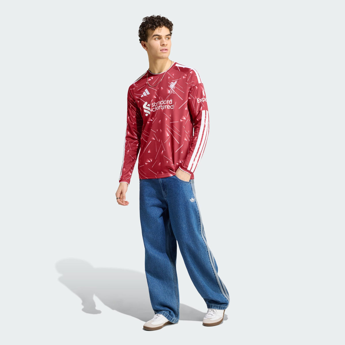 Camisa Manga Longa Adidas Liverpool 2026/27 I - 5