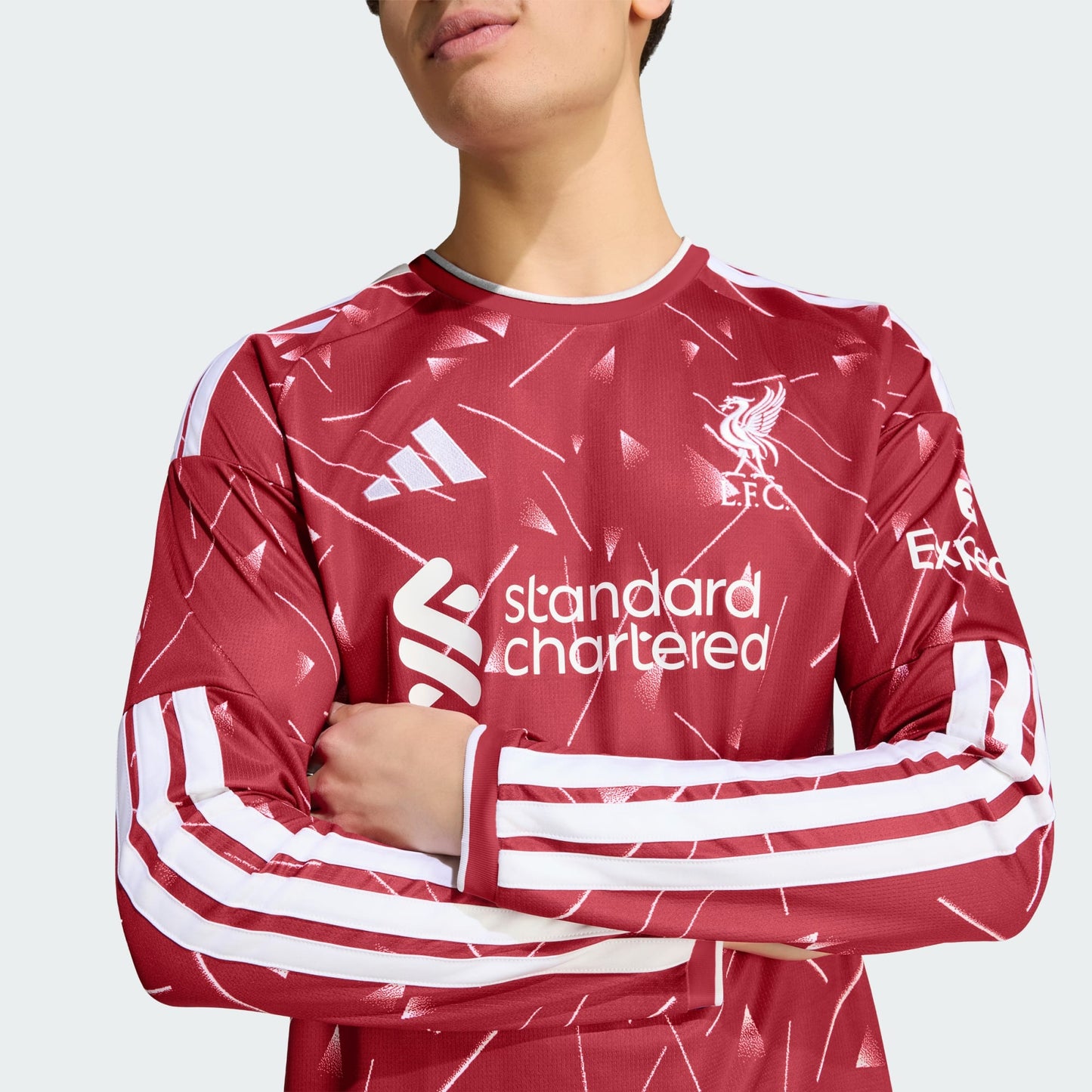 Camisa Manga Longa Adidas Liverpool 2026/27 I - 7