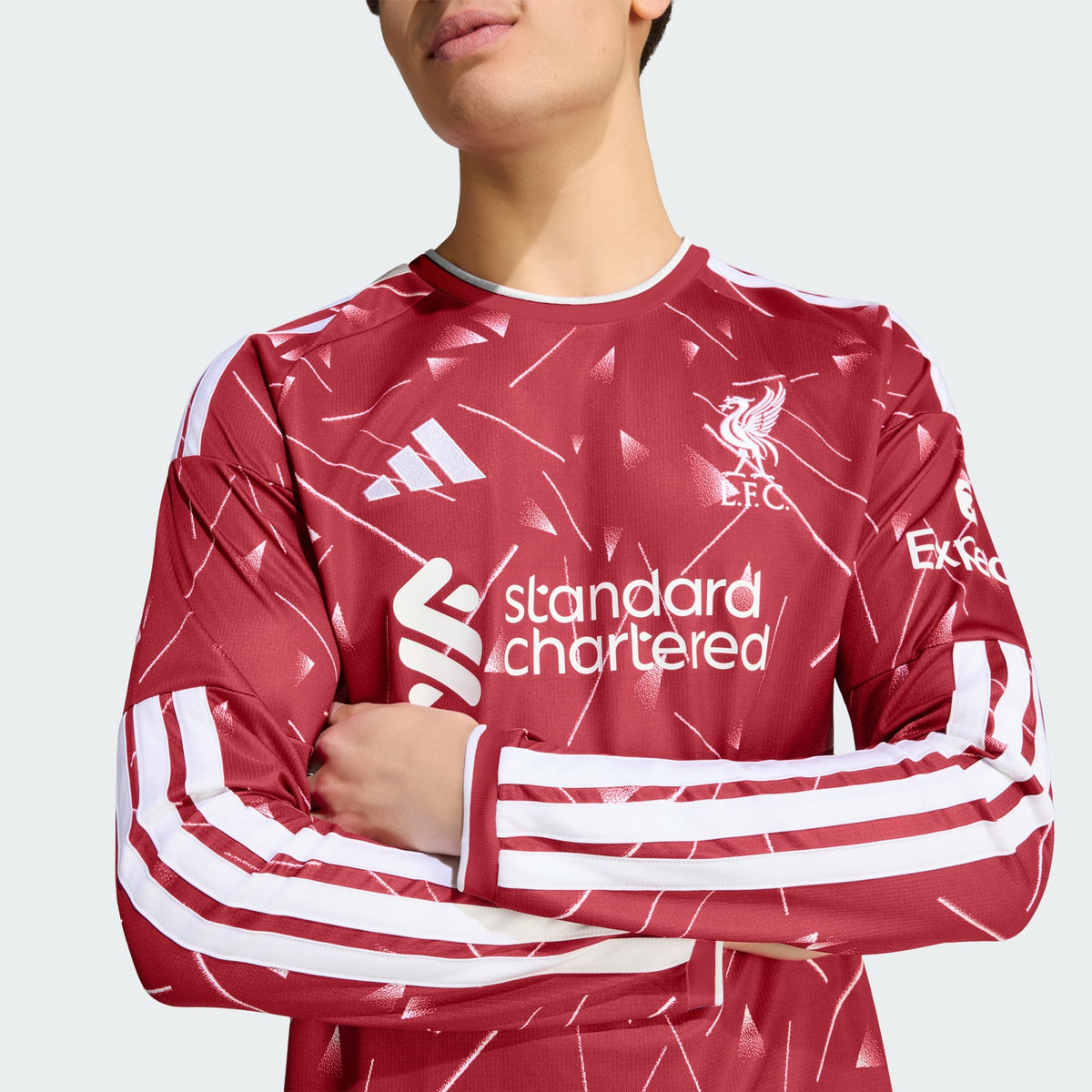 Camisa Manga Longa Adidas Liverpool 2026/27 I - 7