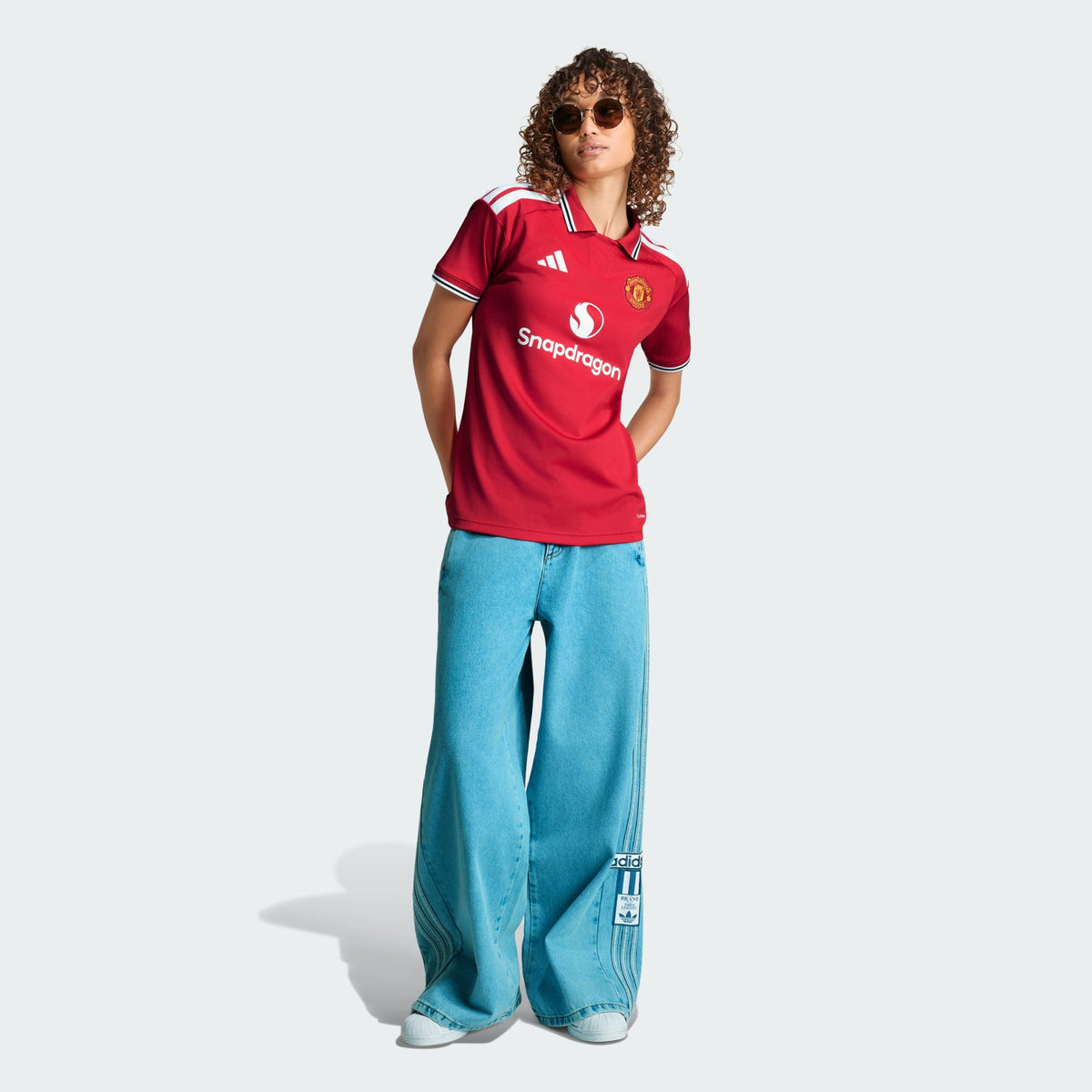 Camisa Feminina Adidas Manchester United 2026/27 I - 3
