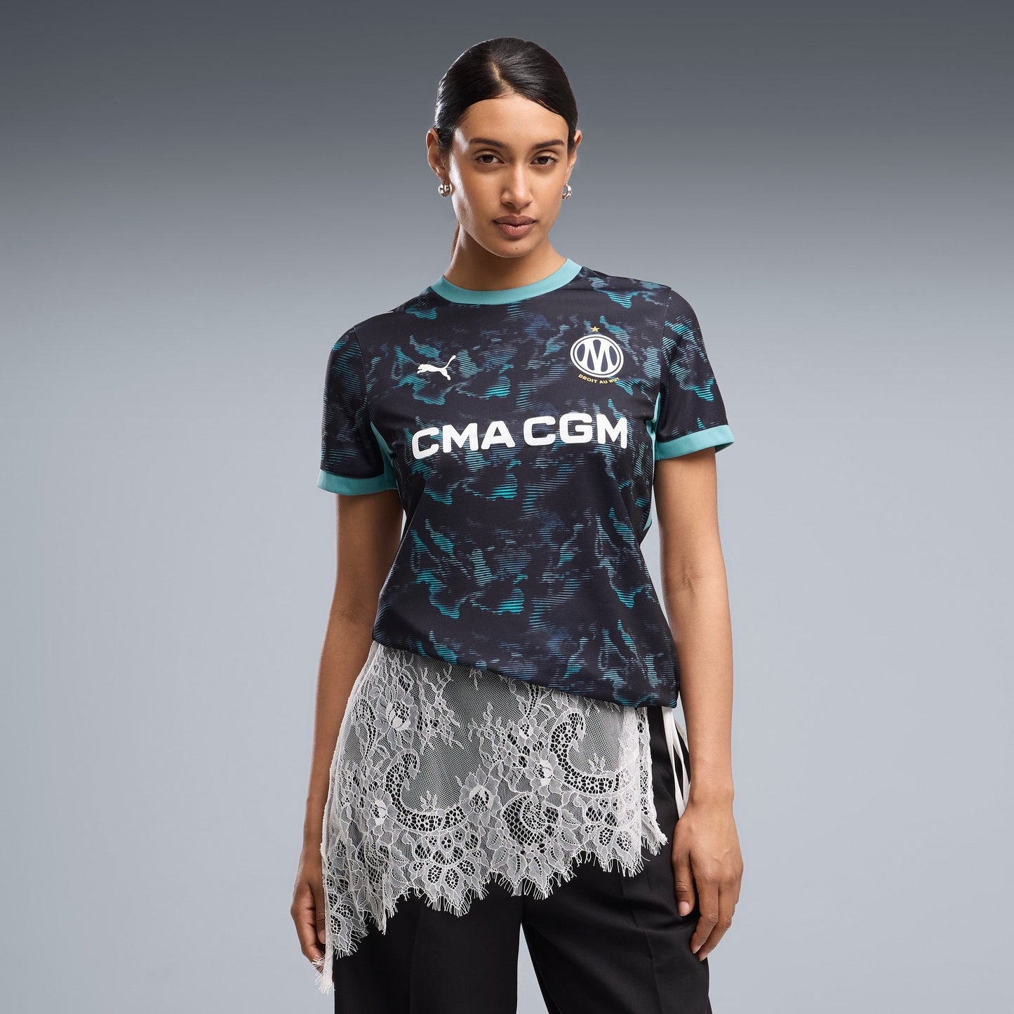 Camisa Feminina Puma Olympique de Marseille 2026/27 II - 3