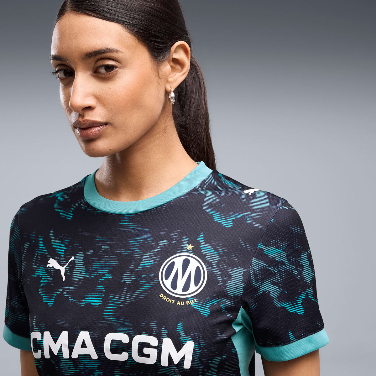 Camisa Feminina Puma Olympique de Marseille 2026/27 II - 4
