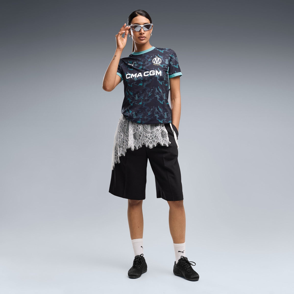Camisa Feminina Puma Olympique de Marseille 2026/27 II - 5