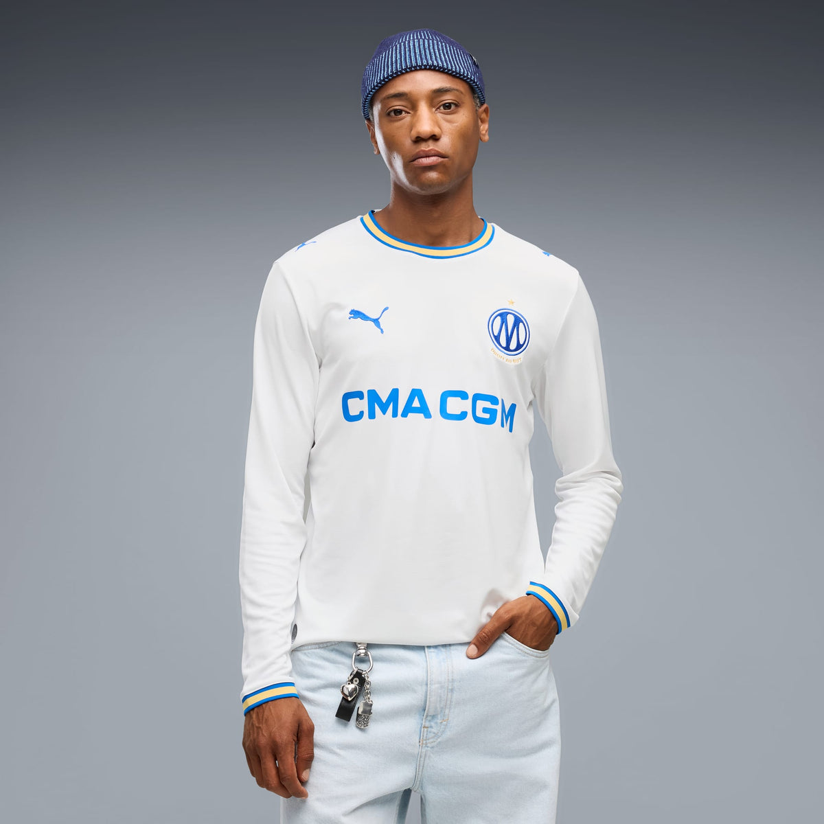 Camisa Manga Longa Puma Olympique de Marseille 2026/27 I - 3