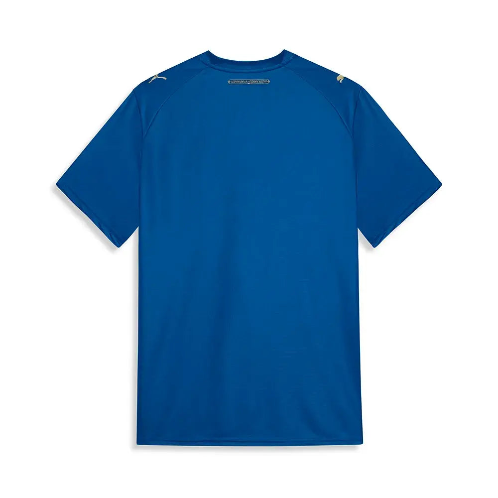 Camisa Palmeiras III 2026/27 Torcedor Puma masculina azul, terceiro uniforme com Cruz de Savoia inspirado nas raízes italianas do Palestra Italia. costas