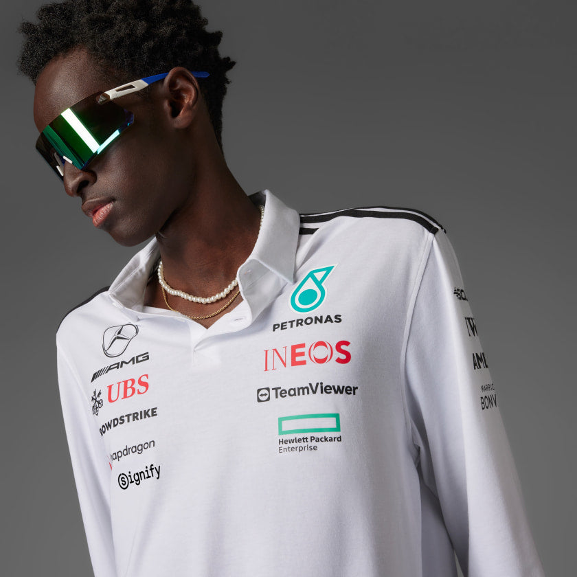 Camisa Polo Manga Longa Mercedes - AMG Petronas Fórmula One Team - imagem 3