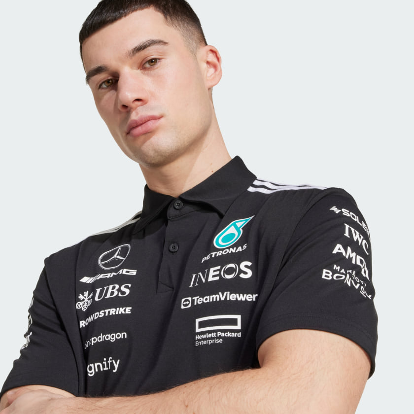 Camisa Polo Preta Mercedes - AMG Petronas Formula One Team - imagem 6