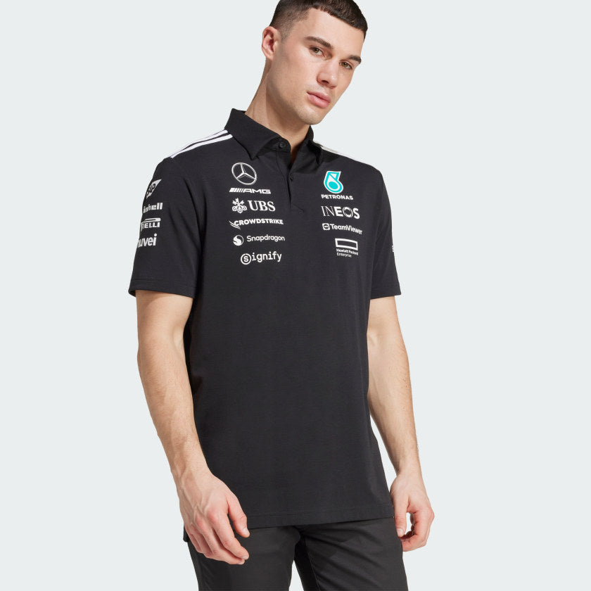 Camisa Polo Preta Mercedes - AMG Petronas Formula One Team - imagem 3