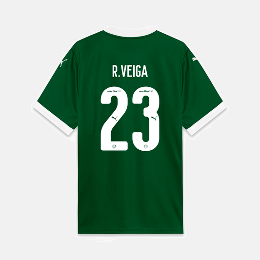 Camisa Puma Palmeiras 2025/26 I - R. Veiga N° 23