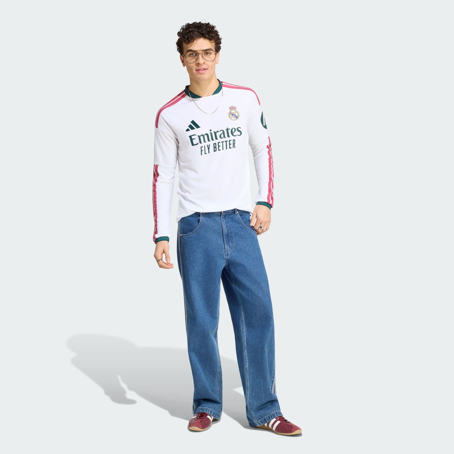 Camisa Manga Longa Adidas Real Madrid 2026/27 I - 5