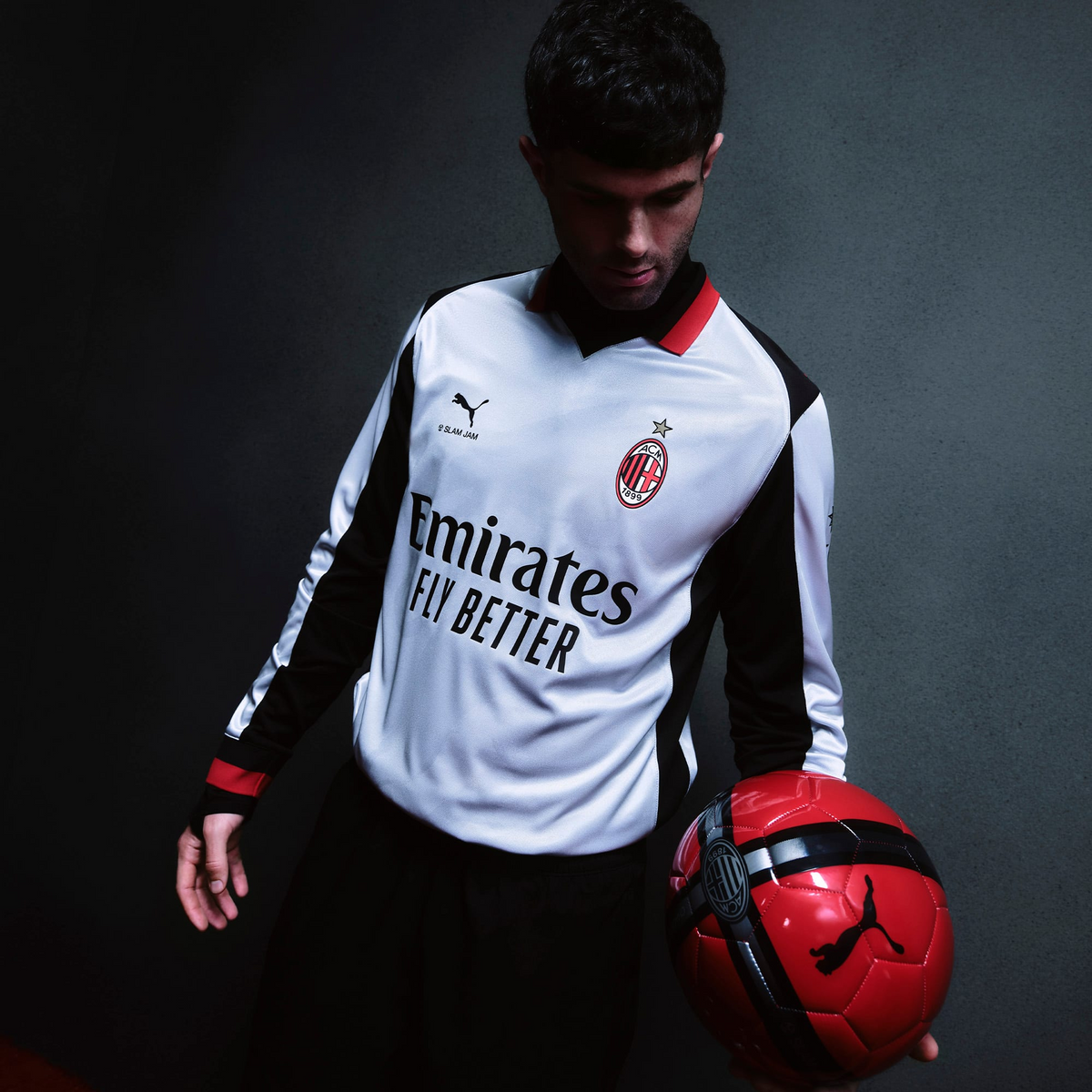 Camisa AC Milan X Slam Jam 2026/27 Edição Limitada I - imagem 6