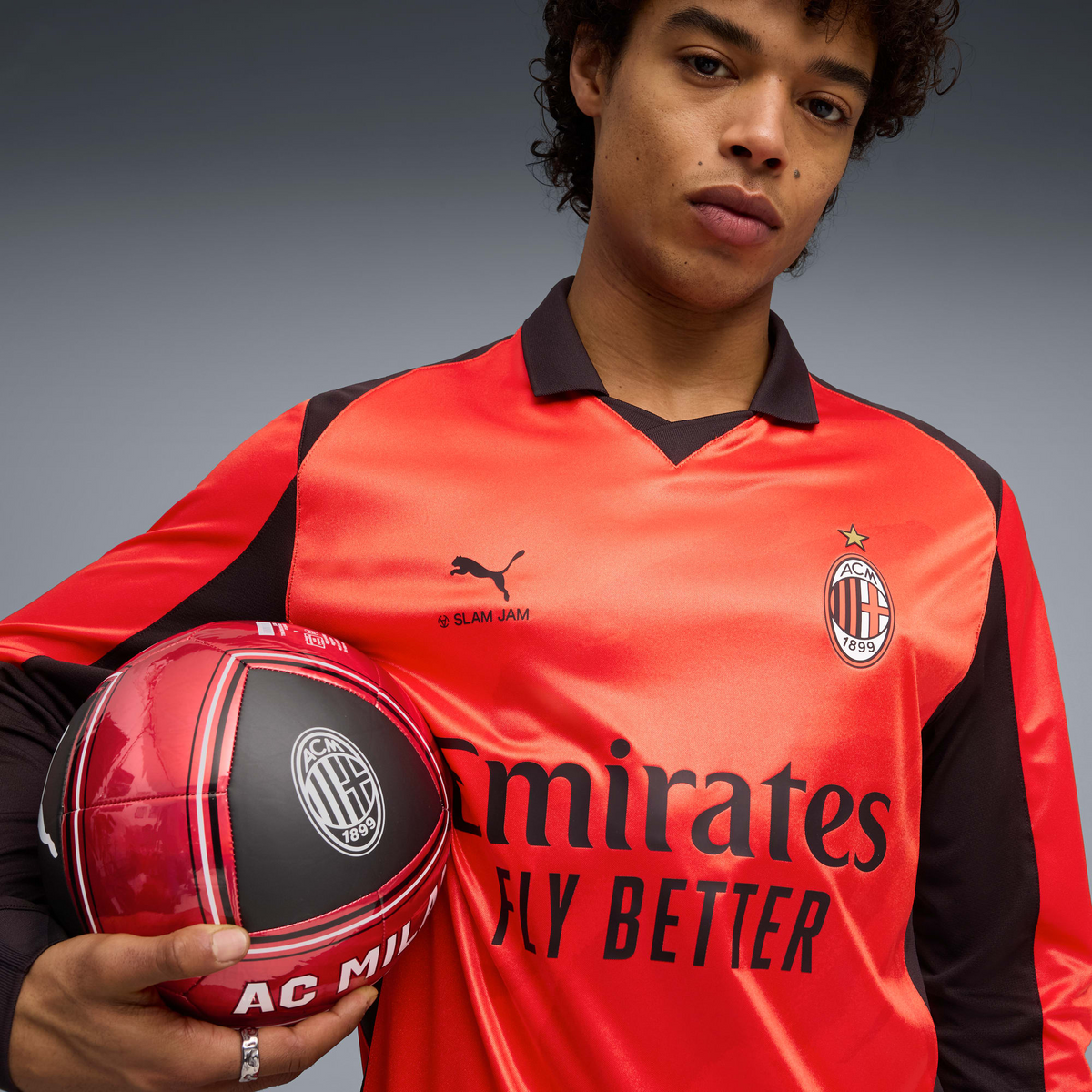 Camisa AC Milan X Slam Jam 2026/27 Edição Limitada II - imagem 3
