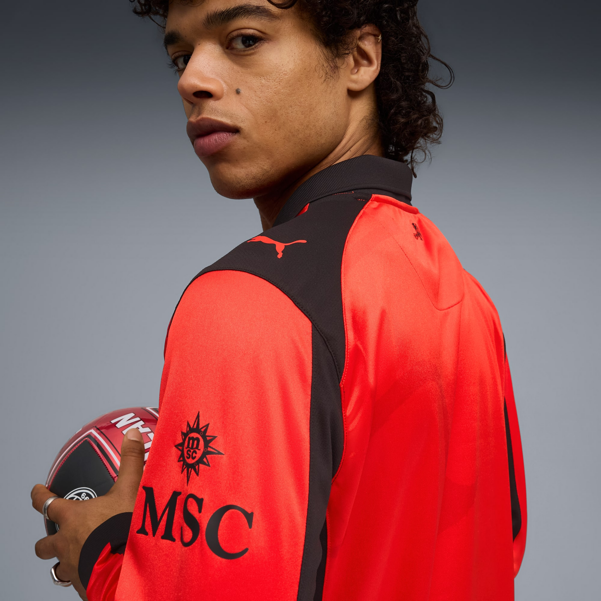 Camisa AC Milan X Slam Jam 2026/27 Edição Limitada II - imagem 4