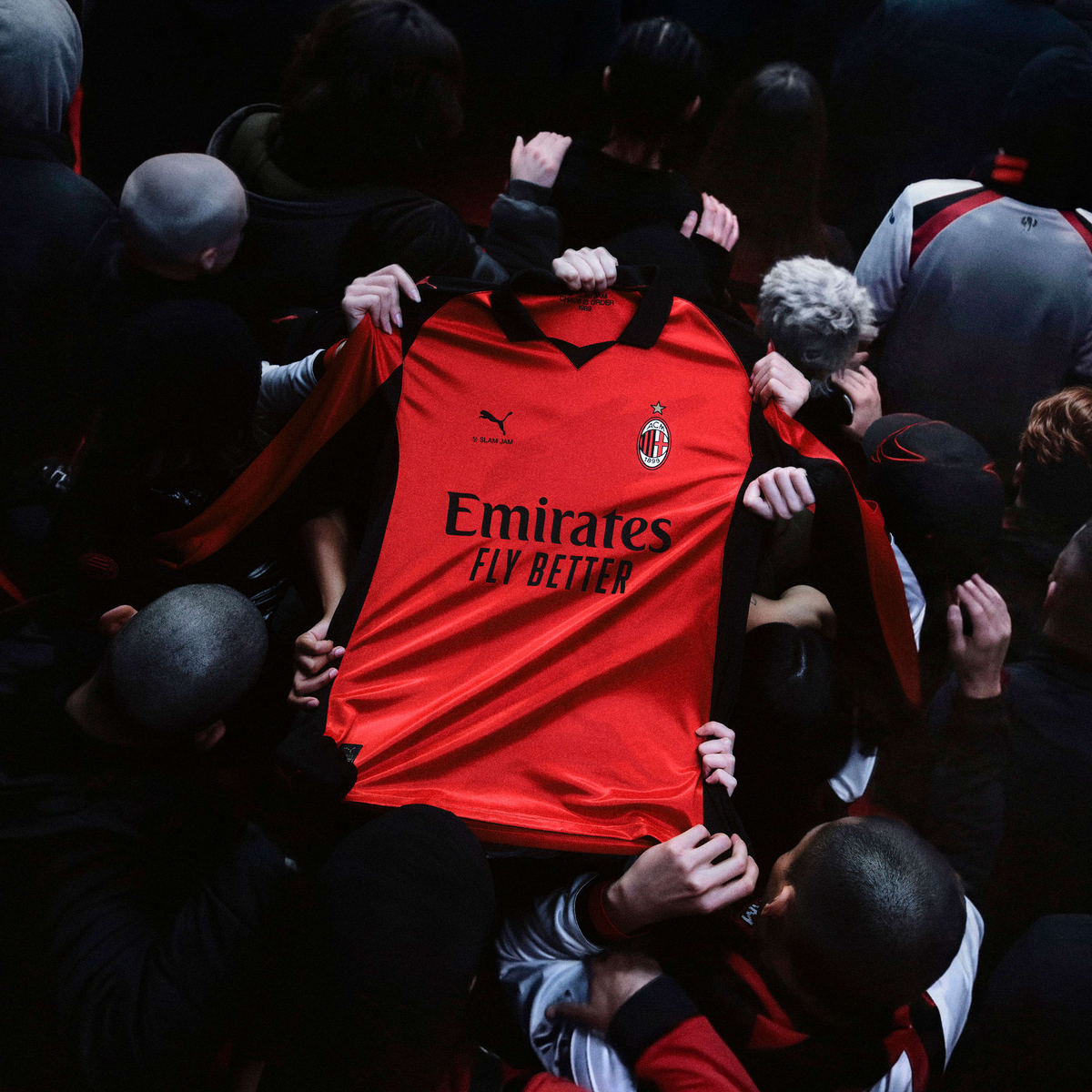 Camisa AC Milan X Slam Jam 2026/27 Edição Limitada II - imagem 5
