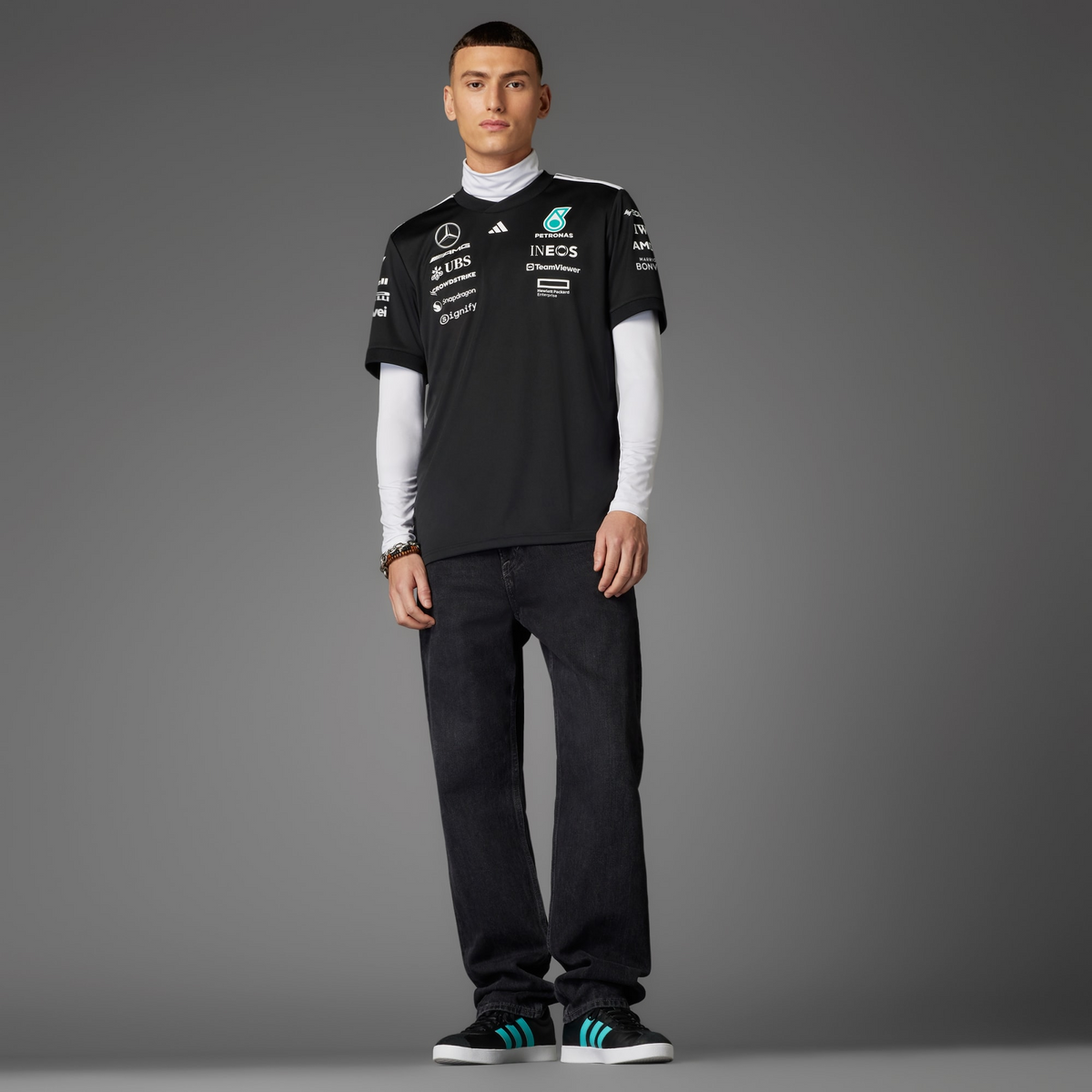Camisa Driver Mercedes - AMS Petronas F1 - imagem 4